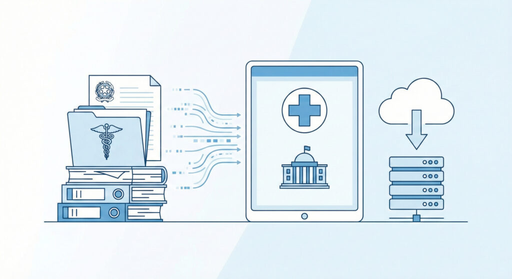 Digitalizzazione dei documenti sanità e PA: guida completa